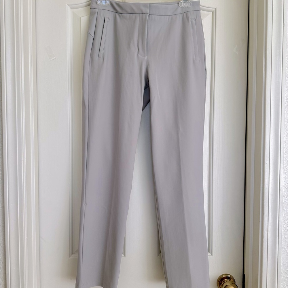 NWOT: Lululemon Light Gray Tan Twill Stretch Golf Pant Sz: 6